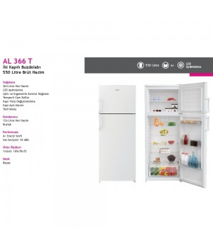 Altus AL-366-B 550 Litre Buzdolabı Altus AL-366-B 550 Litre Buzdolabı
