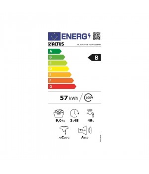 Altus AL 10123 D 10 kg 1200 Devir Çamaşır Makinesi