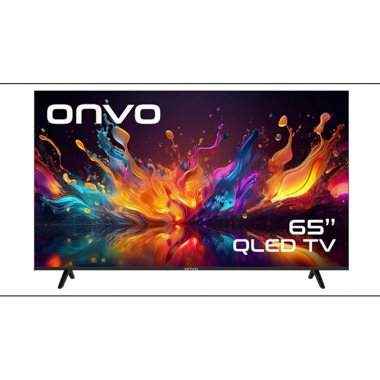 Onvo 65VQ90F3UA 4K Ultra HD 65" 165 Ekran Uydu Alıclı Google Smart QLED TV Onvo 65VQ90F3UA 4K Ultra HD 65" 165 Ekran Uydu Alıclı Google Smart QLED TV